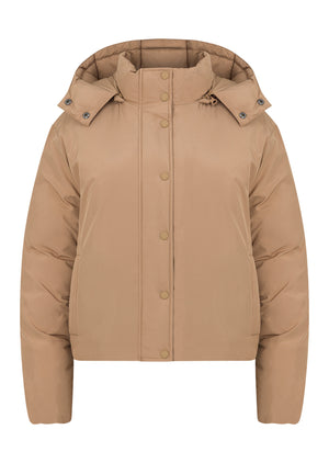 Lorna Jane Winter Warmth Puffer Jacket - Sand Dune