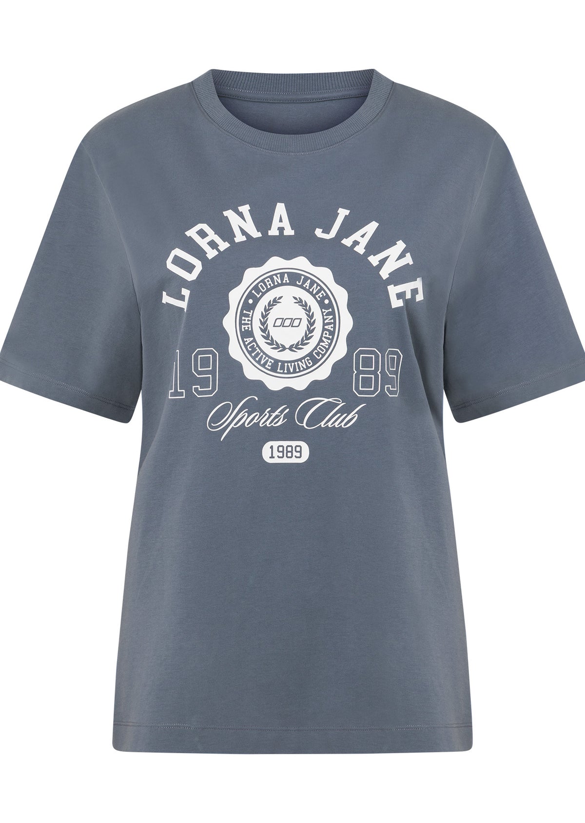 Lorna Jane Active Living Relaxed T-Shirt - Powder Grey