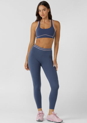 Lorna Jane Advantage High Support Sports Bra - Ash Blue