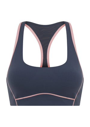 Lorna Jane Advantage High Support Sports Bra - Ash Blue