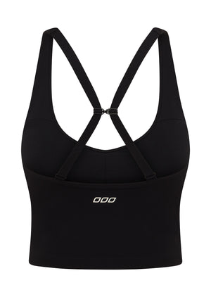 Lorna Jane Move Well Bra Tank Combo - Recycled Black