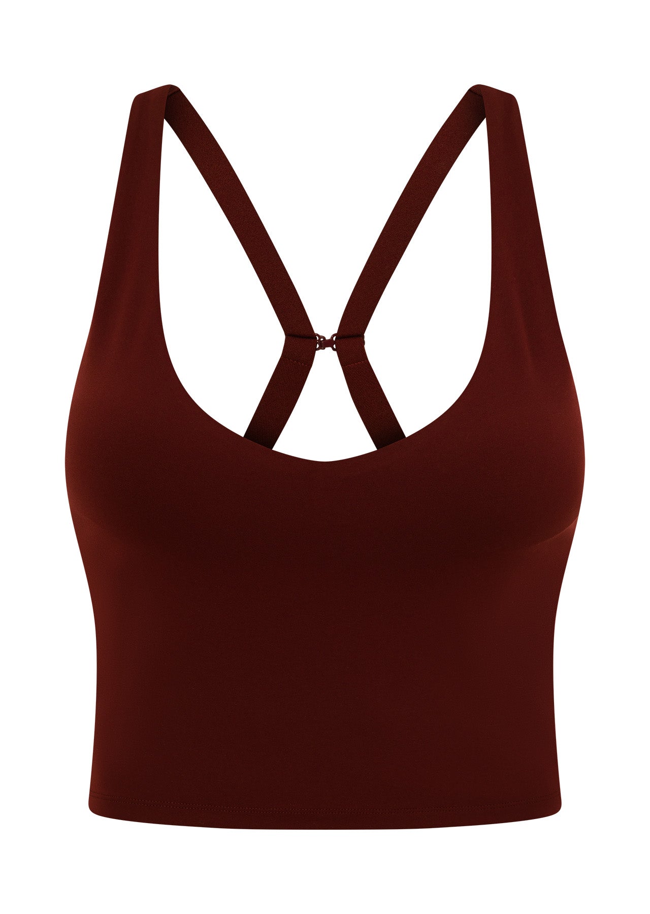 Lorna Jane Move Well Bra Tank Combo - Dark Ruby