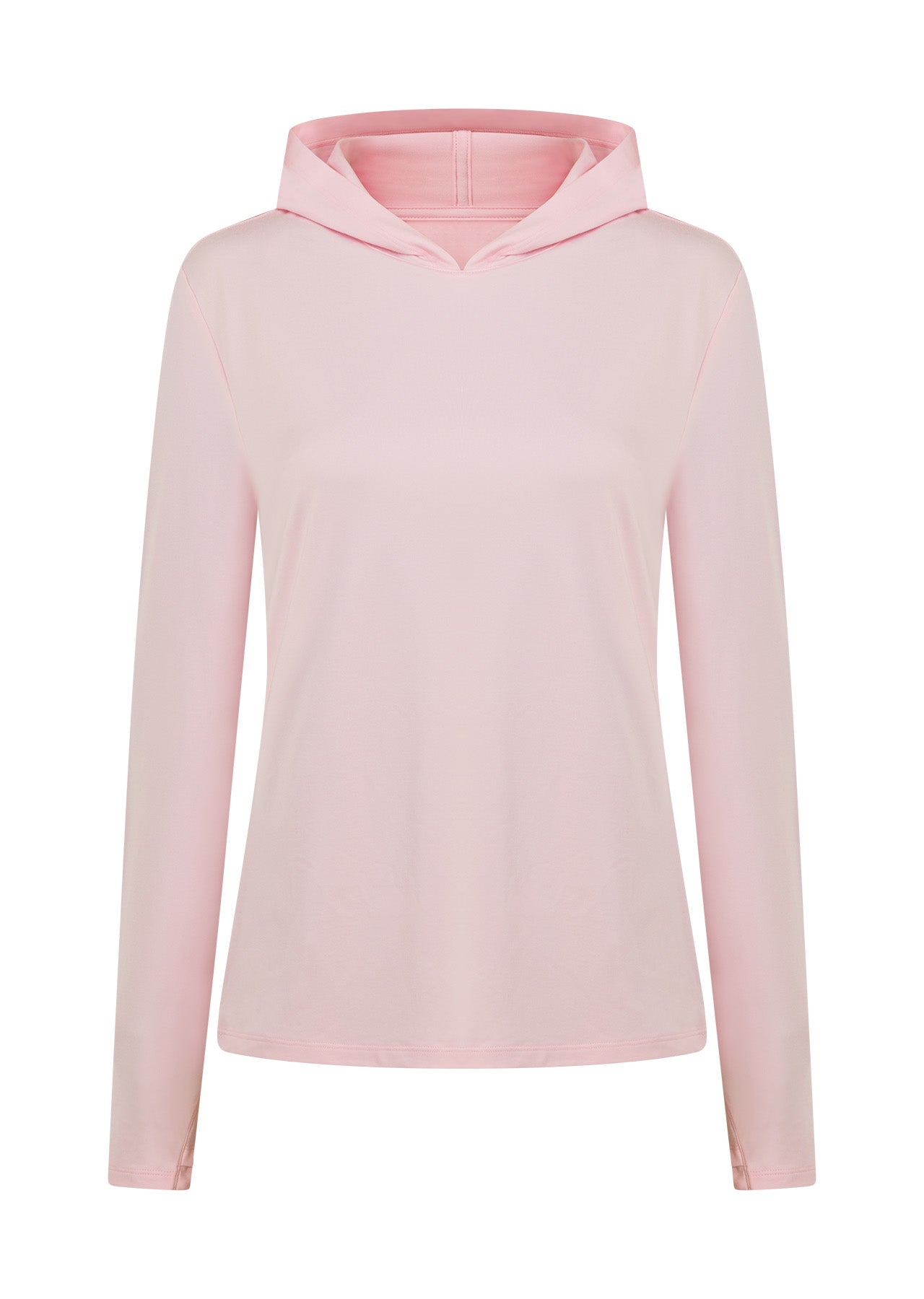 Lorna Jane Sunrise Long Sleeve Hooded Top - Arctic Pink