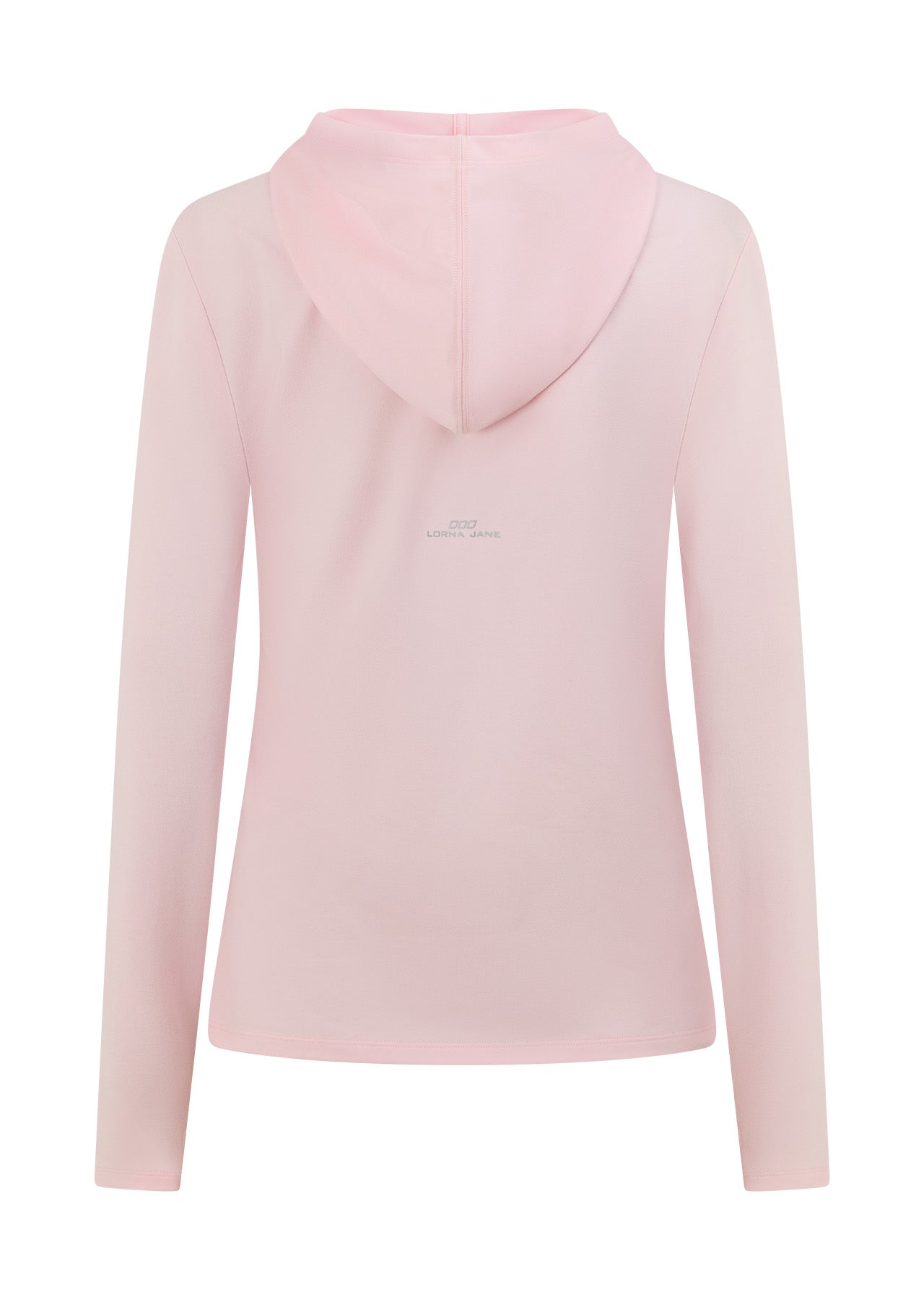 Lorna Jane Sunrise Long Sleeve Hooded Top - Arctic Pink