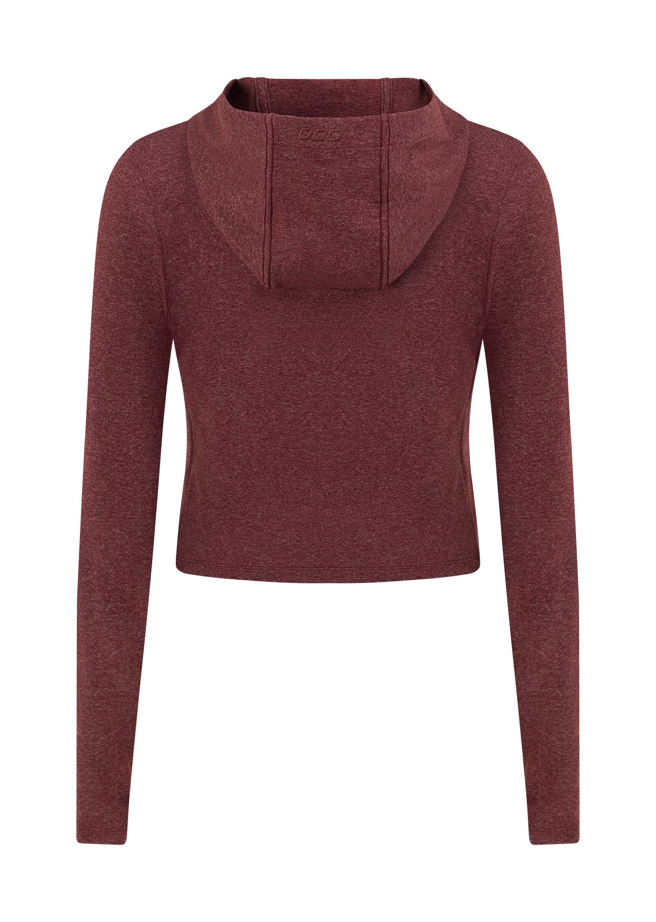 Lorna Jane Soft Touch Warm Up Jacket - Dark Ruby Marl