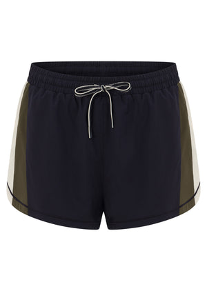 Lorna Jane Shakeout Run Shorts - Midnight Blue