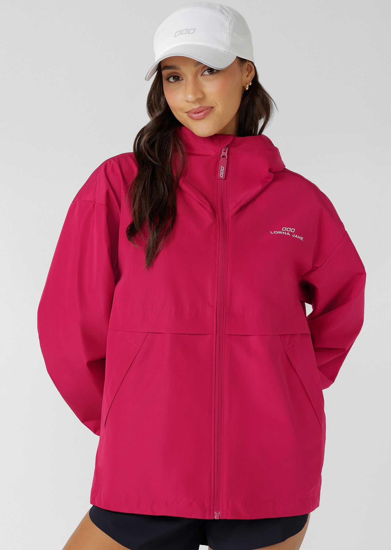 Lorna Jane Foundation Jacket - Raspberry
