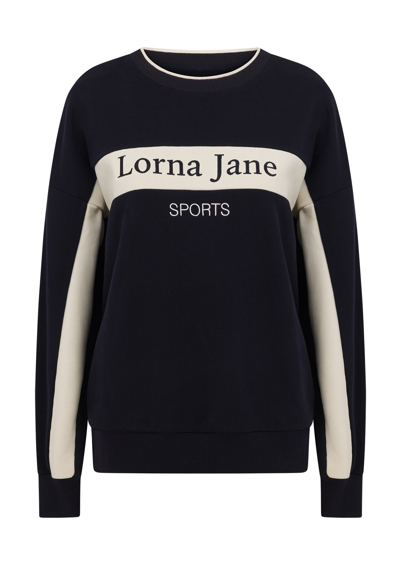 Lorna Jane Heritage Sports Sweat - Midnight Blue