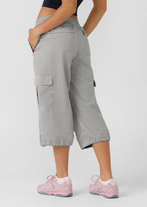 Lorna Jane Go-To Cropped Cargo Pants - Dusk