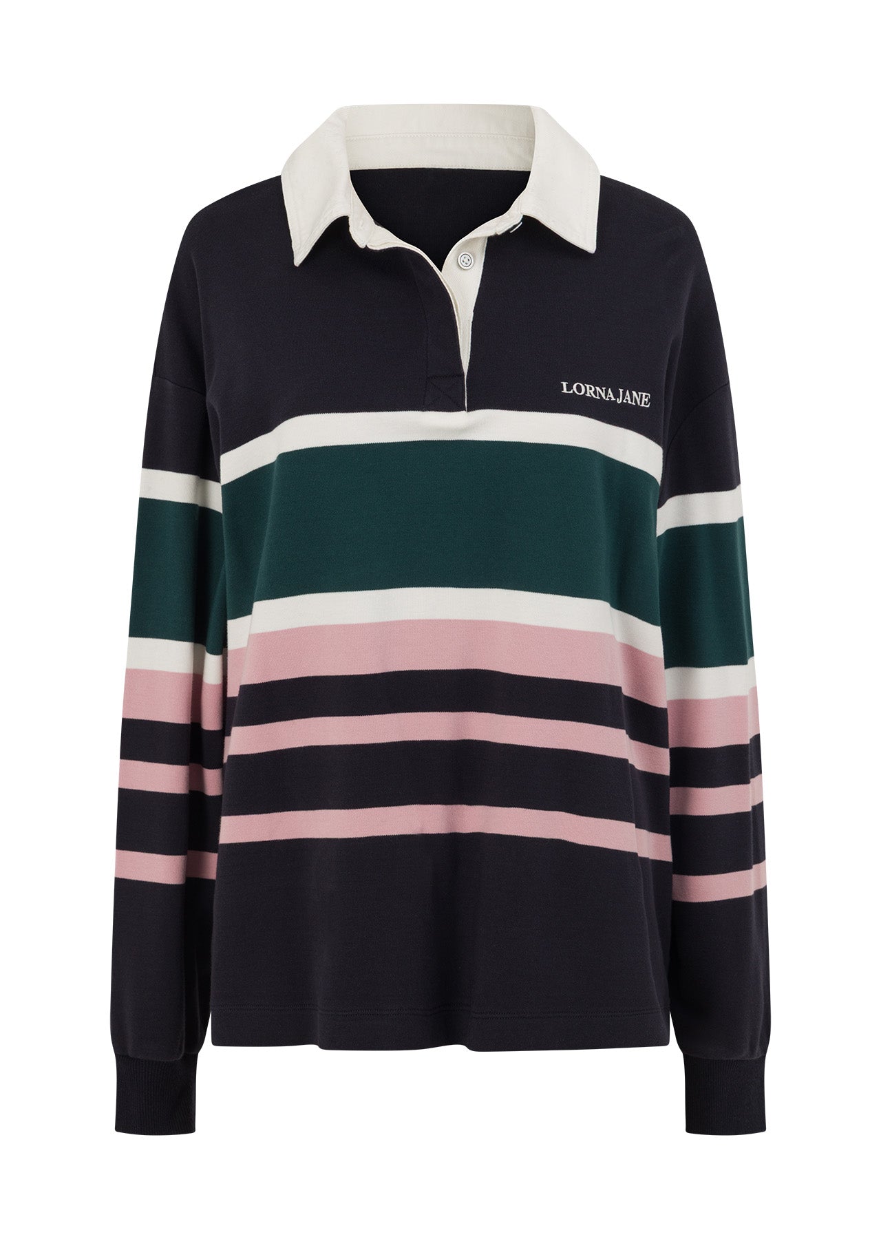 Lorna Jane Offshore Heritage Polo - Heritage Stripe