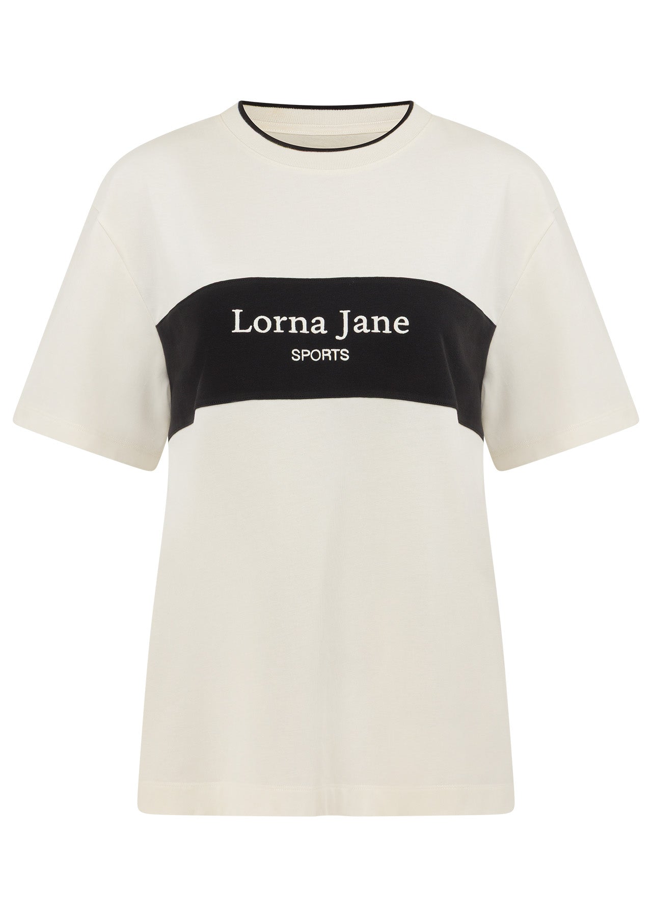 Lorna Jane Heritage Sports T-Shirt - Porcelain