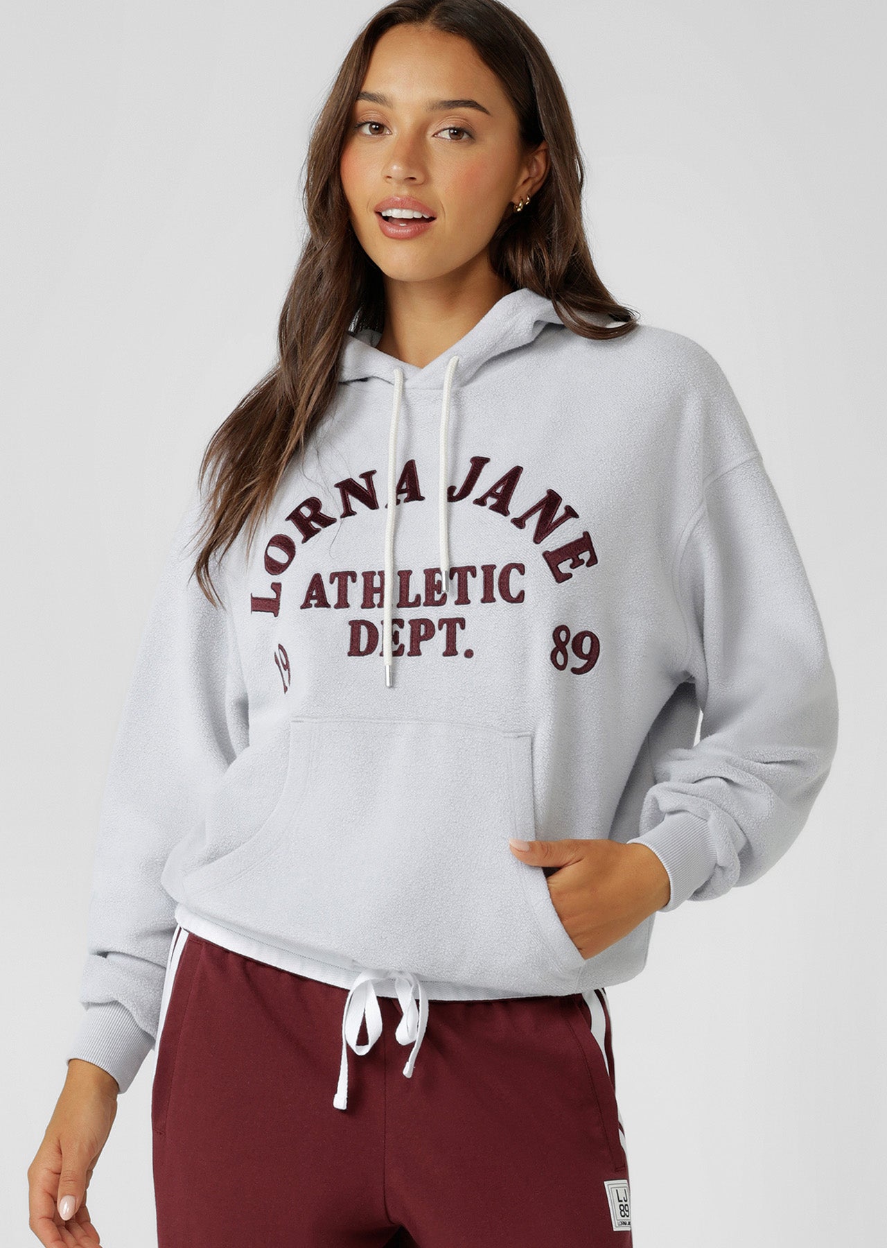 Lorna Jane All Divisions Hoodie - Snowy Grey