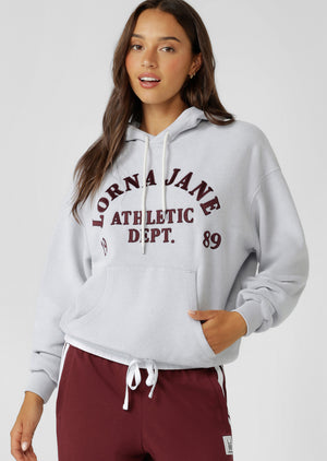 Lorna Jane All Divisions Hoodie - Snowy Grey