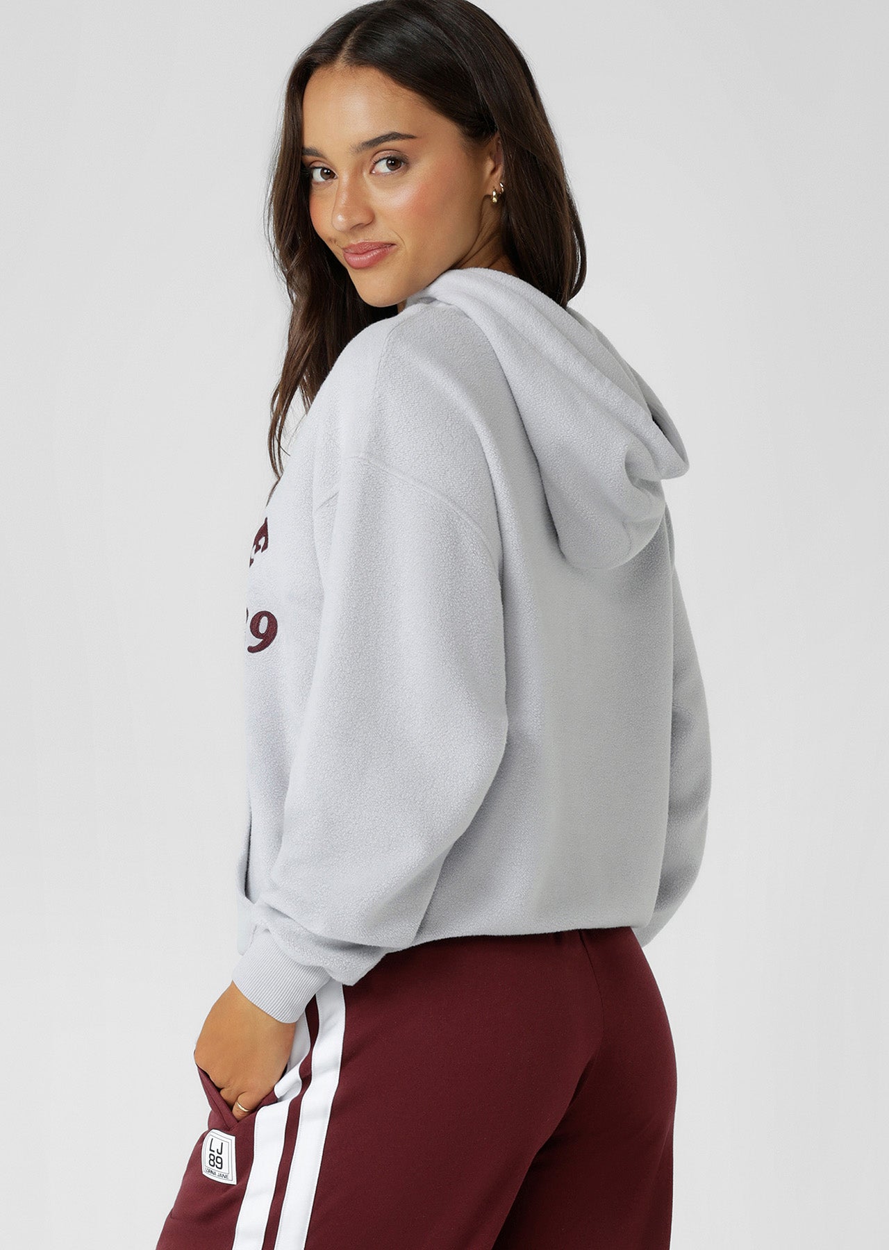 Lorna Jane All Divisions Hoodie - Snowy Grey