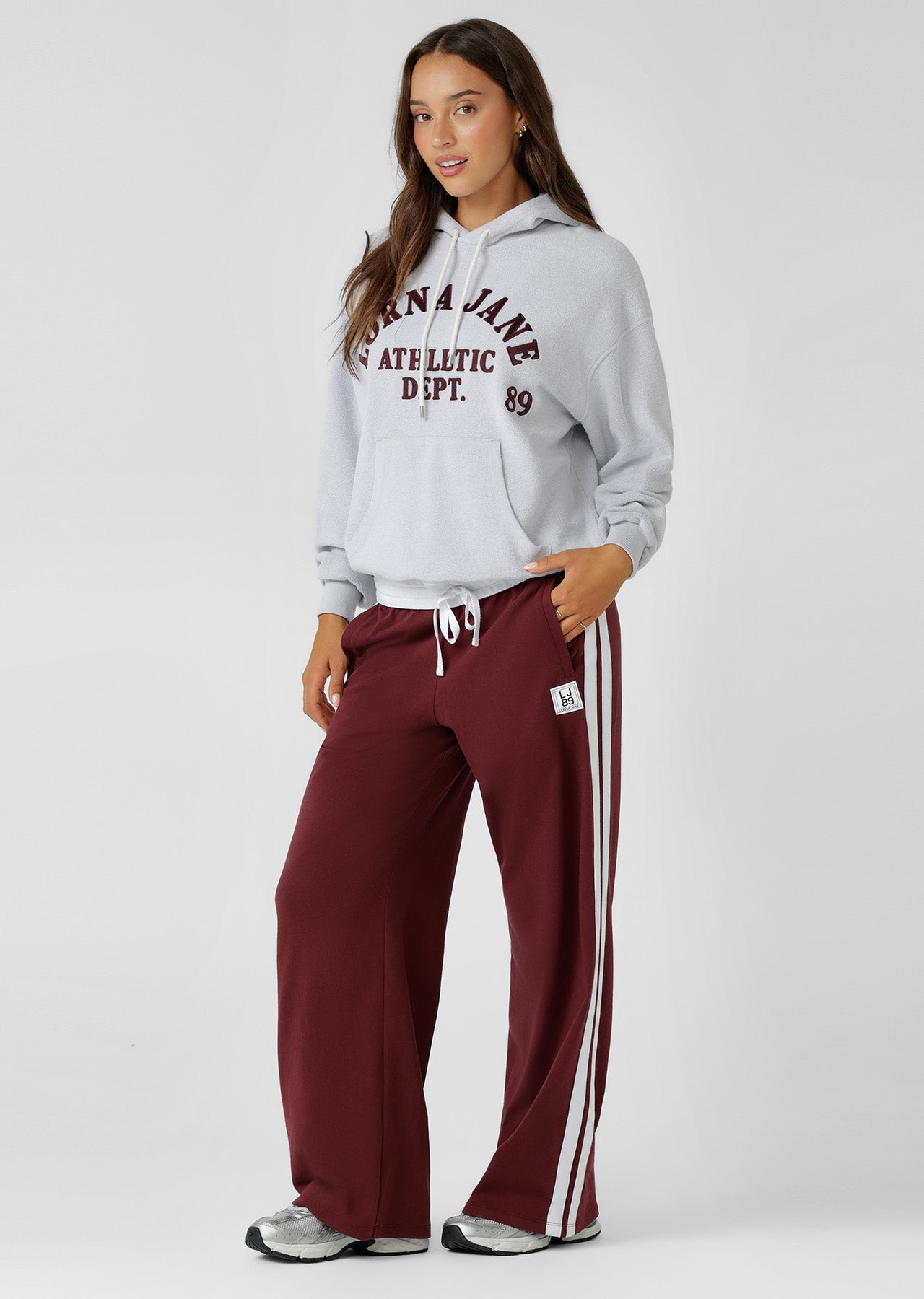 Lorna Jane All Divisions Hoodie - Snowy Grey
