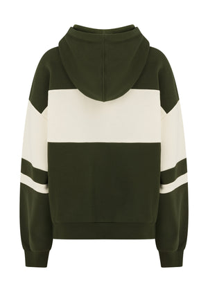 Lorna Jane Clubhouse Panelled Hoodie - Luxury Green