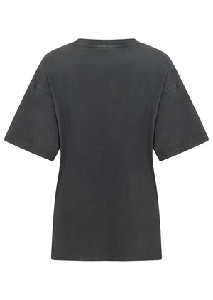 Lorna Jane Lorna Sports Washed Boyfriend T-Shirt - Washed Titanium