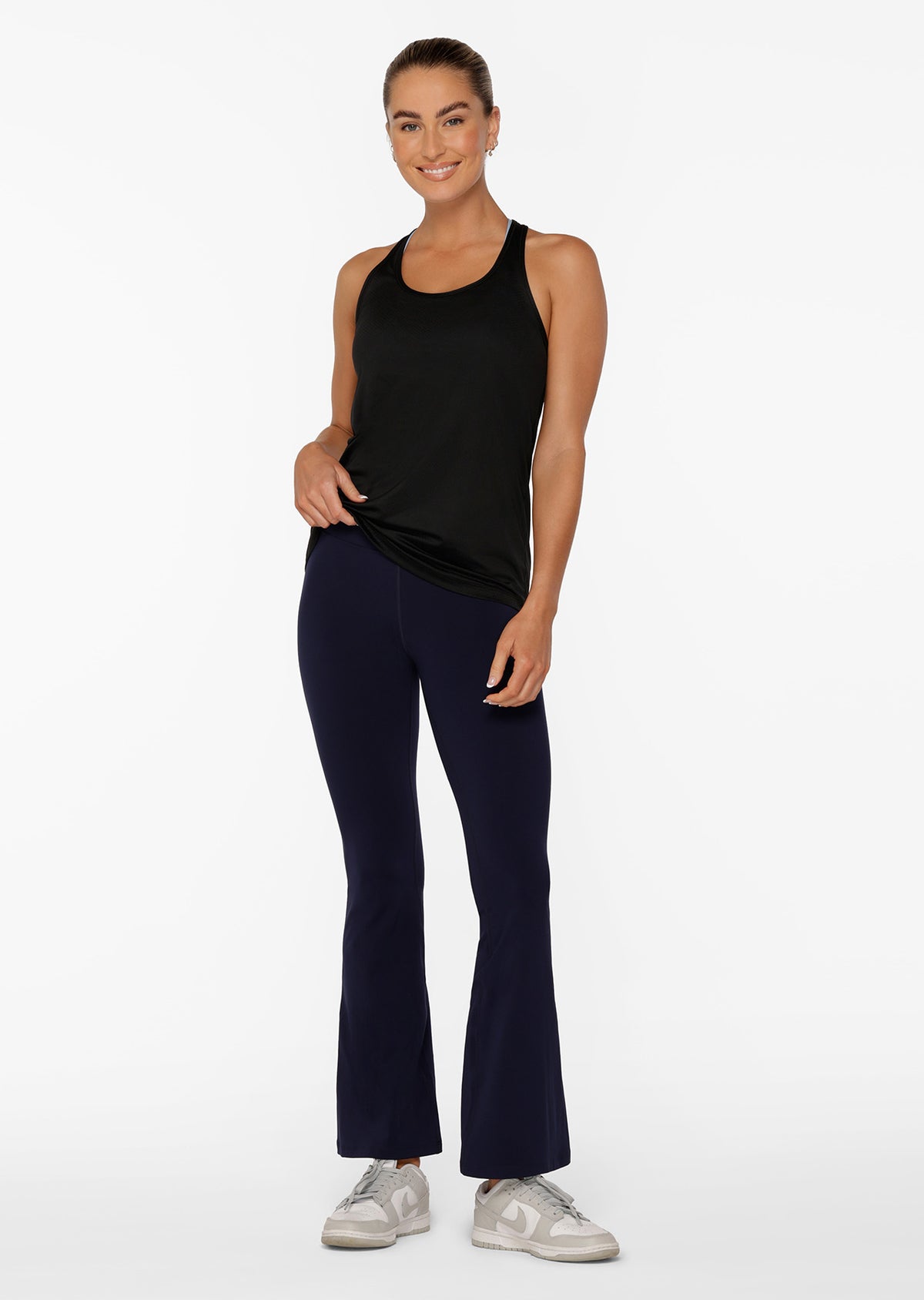 Lorna Jane Grab And Go Active Mesh Tank - Black