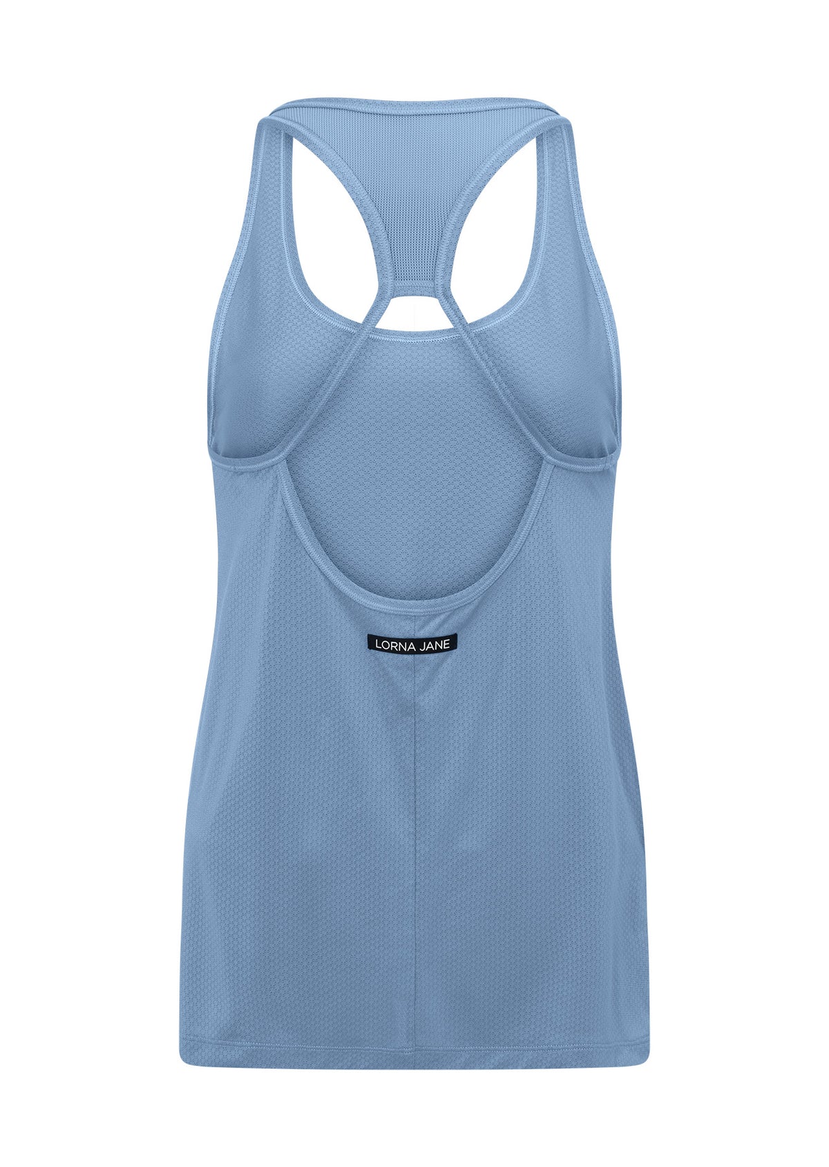 Lorna Jane Grab And Go Active Mesh Tank - Moontide