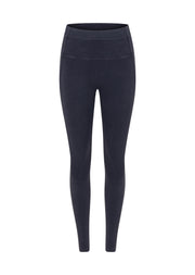 Lorna Jane Weekender Washed Full Length Pocket Leggings - Washed Midnight Blue