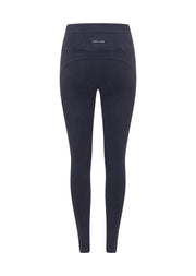 Lorna Jane Weekender Washed Full Length Pocket Leggings - Washed Midnight Blue