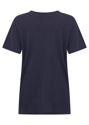 Lorna Jane Lotus Limited Edition Tee - Ash Blue