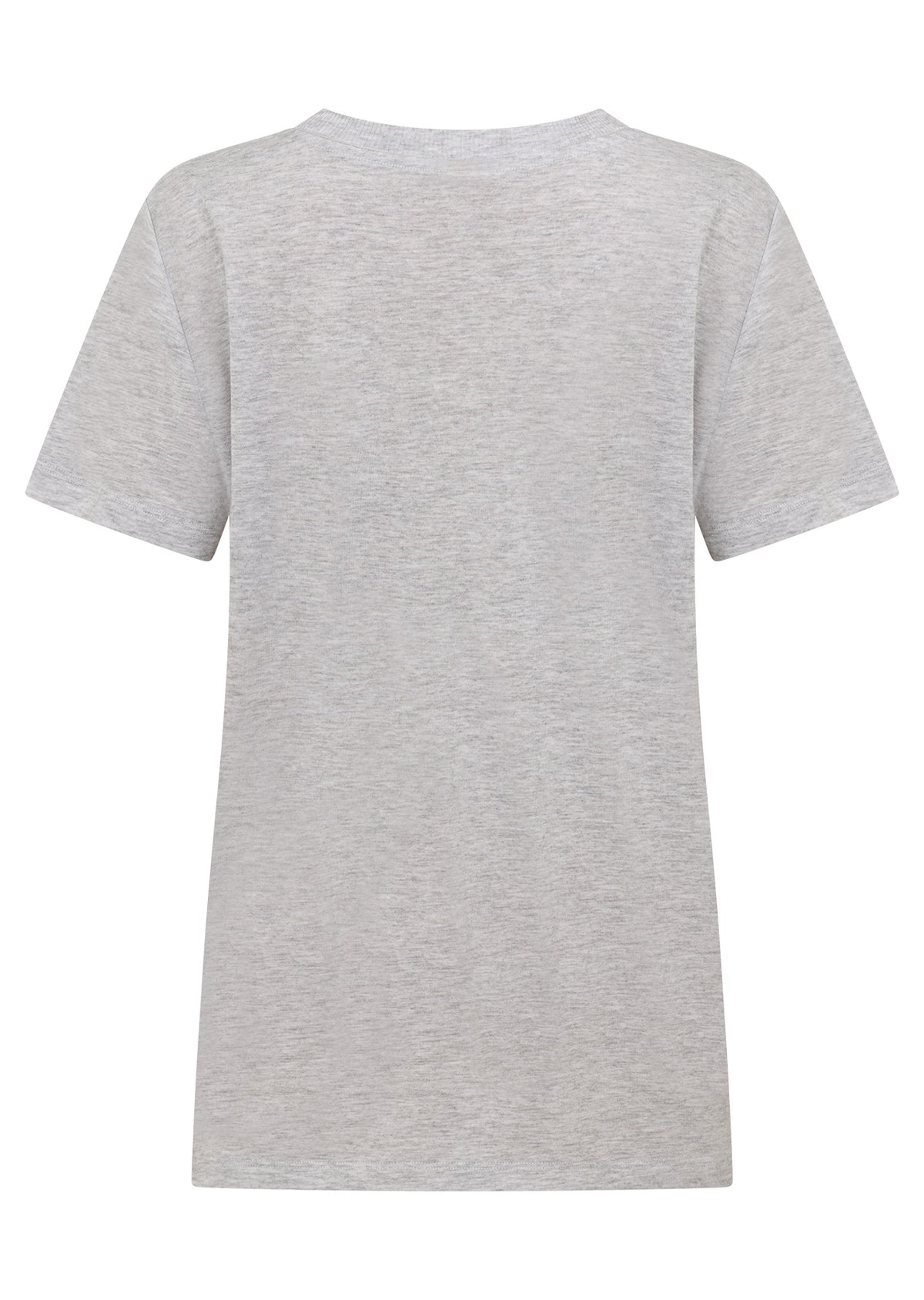 Lorna Jane Lotus Limited Edition Tee - Light Grey Marl