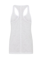 Lorna Jane Never Give Up Slouchy Gym Tank - White