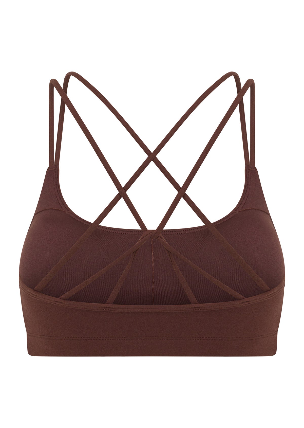 Lorna Jane Limited Edition Lotus Crop Sports Bra - Truffle