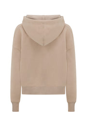 Lorna Jane Limited Edition Lotus Hoodie - Light Oxford Tan