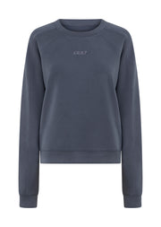 Lorna Jane Cloud Nine Spacer Sweatshirt - Dark Powder Grey