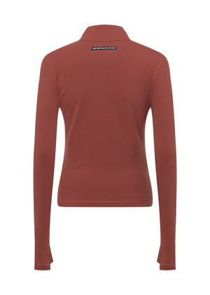 Lorna Jane Iconic Active Zip Through - Spice