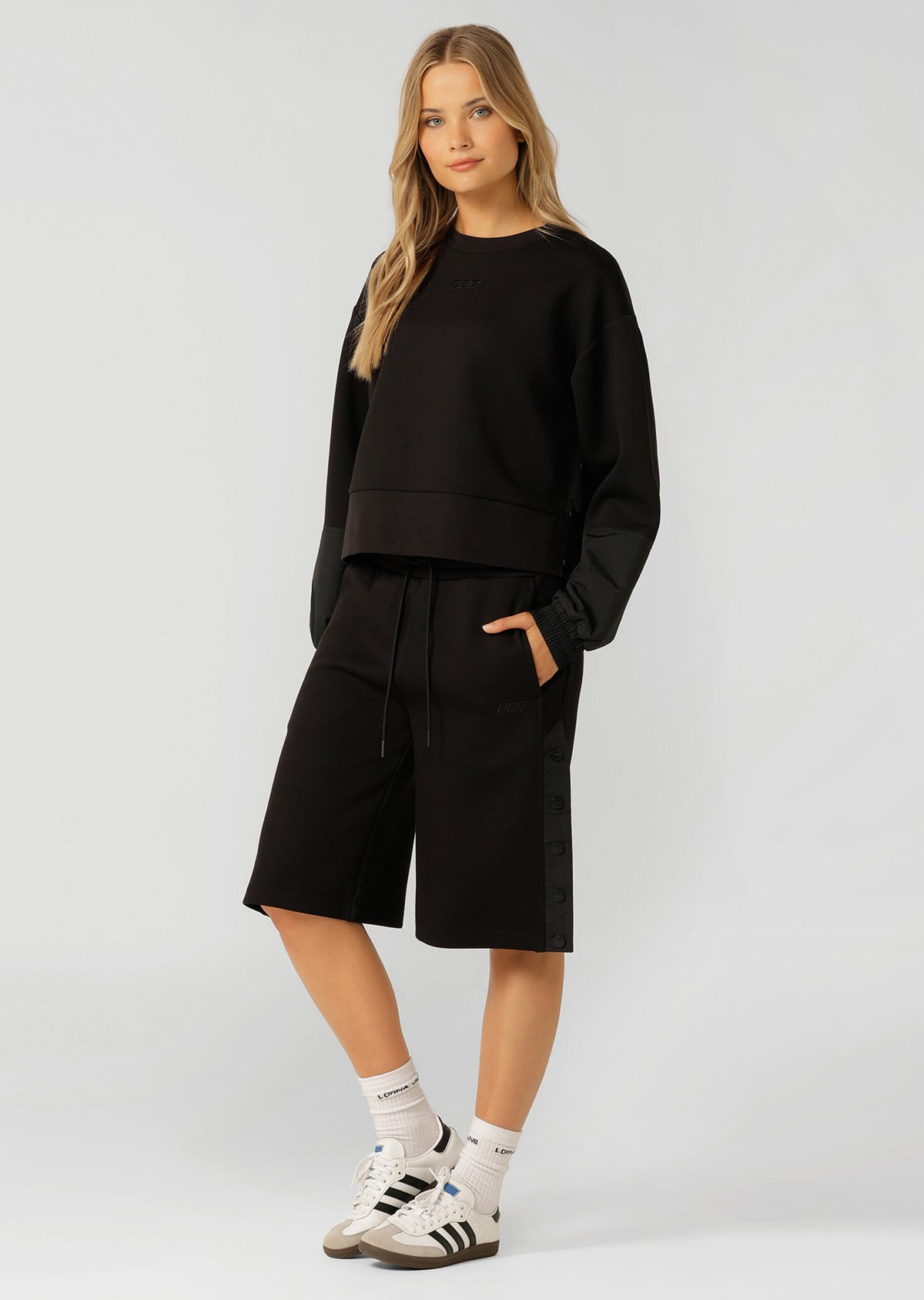 Lorna Jane Snap To It Sweatshirt - Black