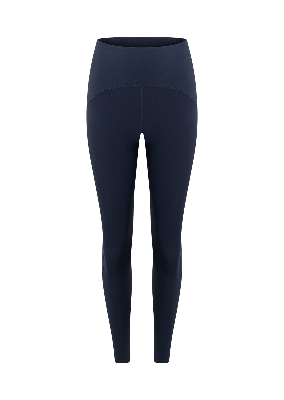 Lorna Jane Contour Sculpt No Chafe Ankle Biter Leggings - Platinum Navy