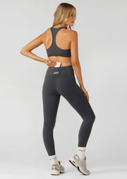 Lorna Jane Fade Out Washed Ankle Biter Leggings - Washed Black