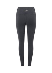 Lorna Jane Fade Out Washed Ankle Biter Leggings - Washed Black