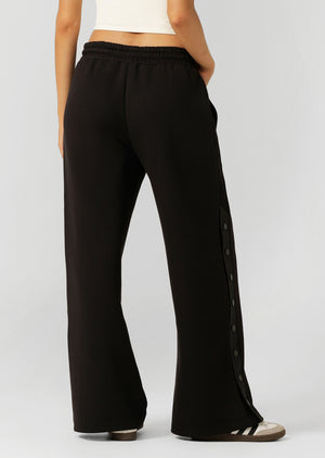 Lorna Jane Snap To It Wide Leg Pants - Black