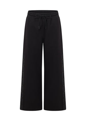 Lorna Jane Snap To It Wide Leg Pants - Black