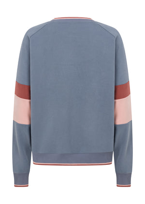 Lorna Jane Iconic Sport Panelled Sweat - Powder Grey