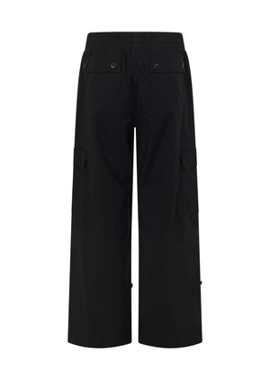 Lorna Jane Flashdance Wide Leg Cargo Pants - Black