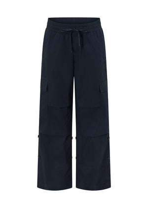Lorna Jane Flashdance Wide Leg Cargo Pants - Platinum Navy