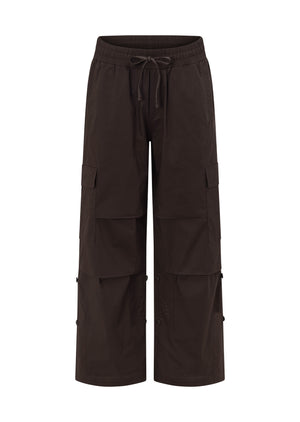 Lorna Jane Flashdance Wide Leg Cargo Pants - Volcano