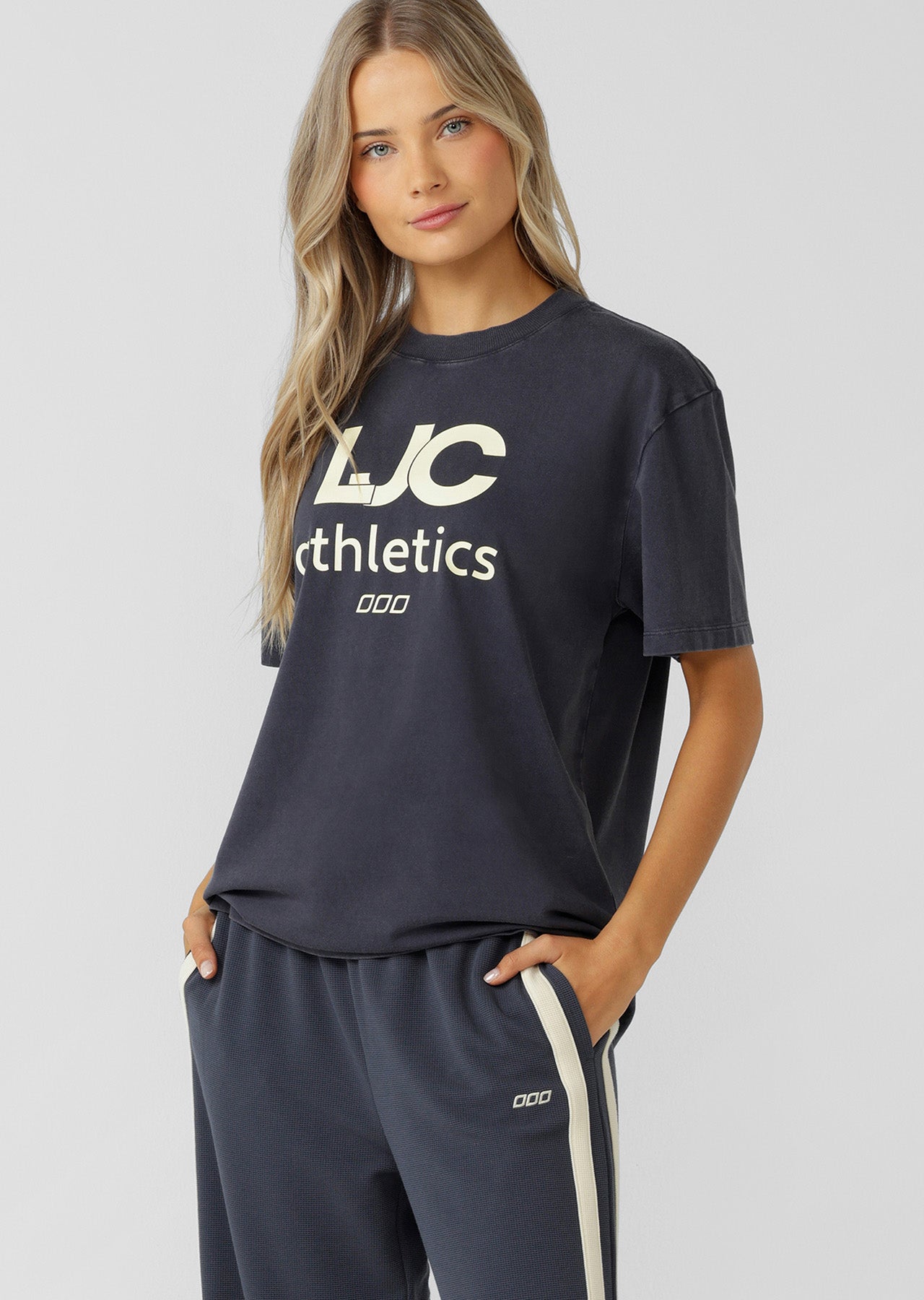 Lorna Jane LJC Athletics Washed T-Shirt - Washed Canyon