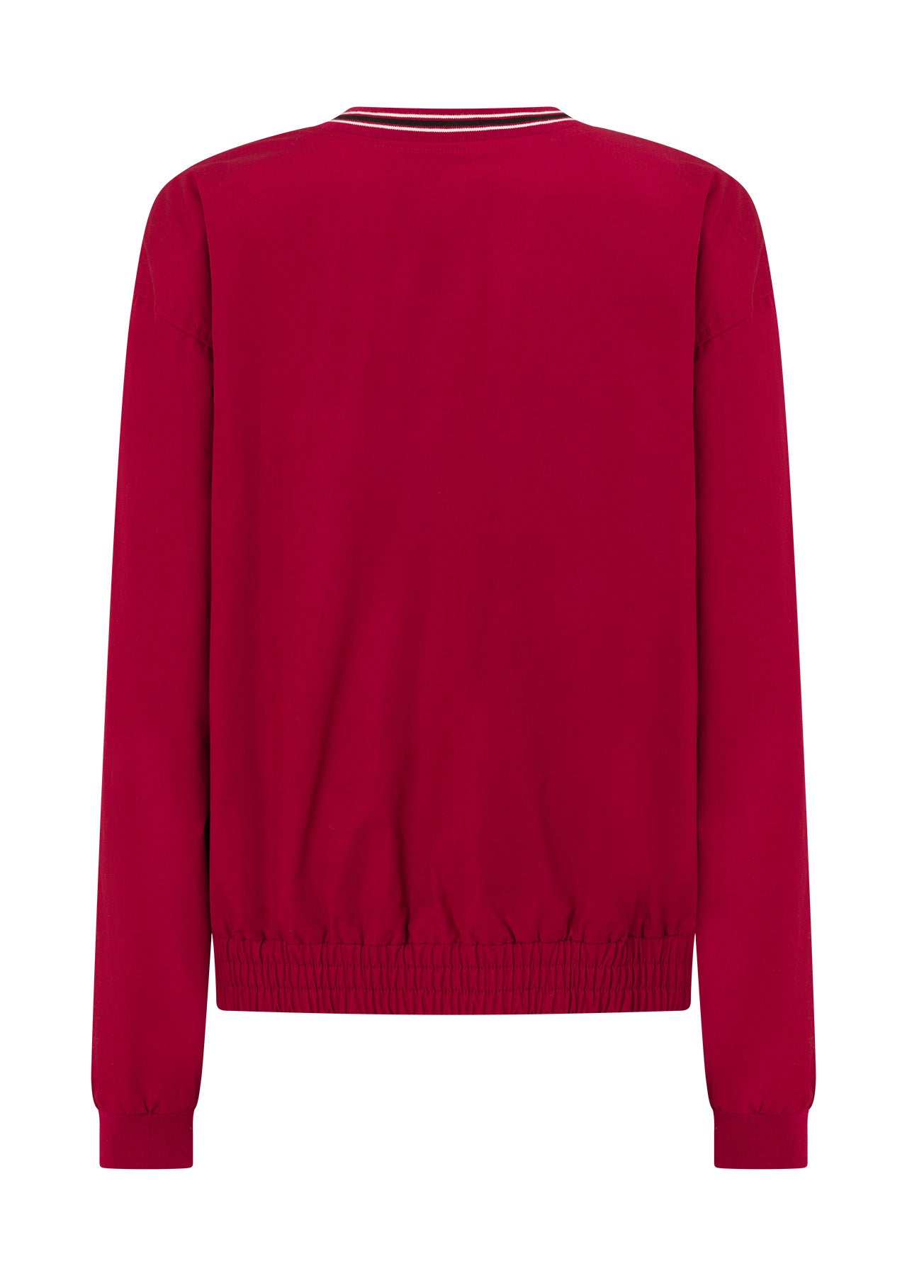 Lorna Jane Home Run V Neck Popover - Dark Red