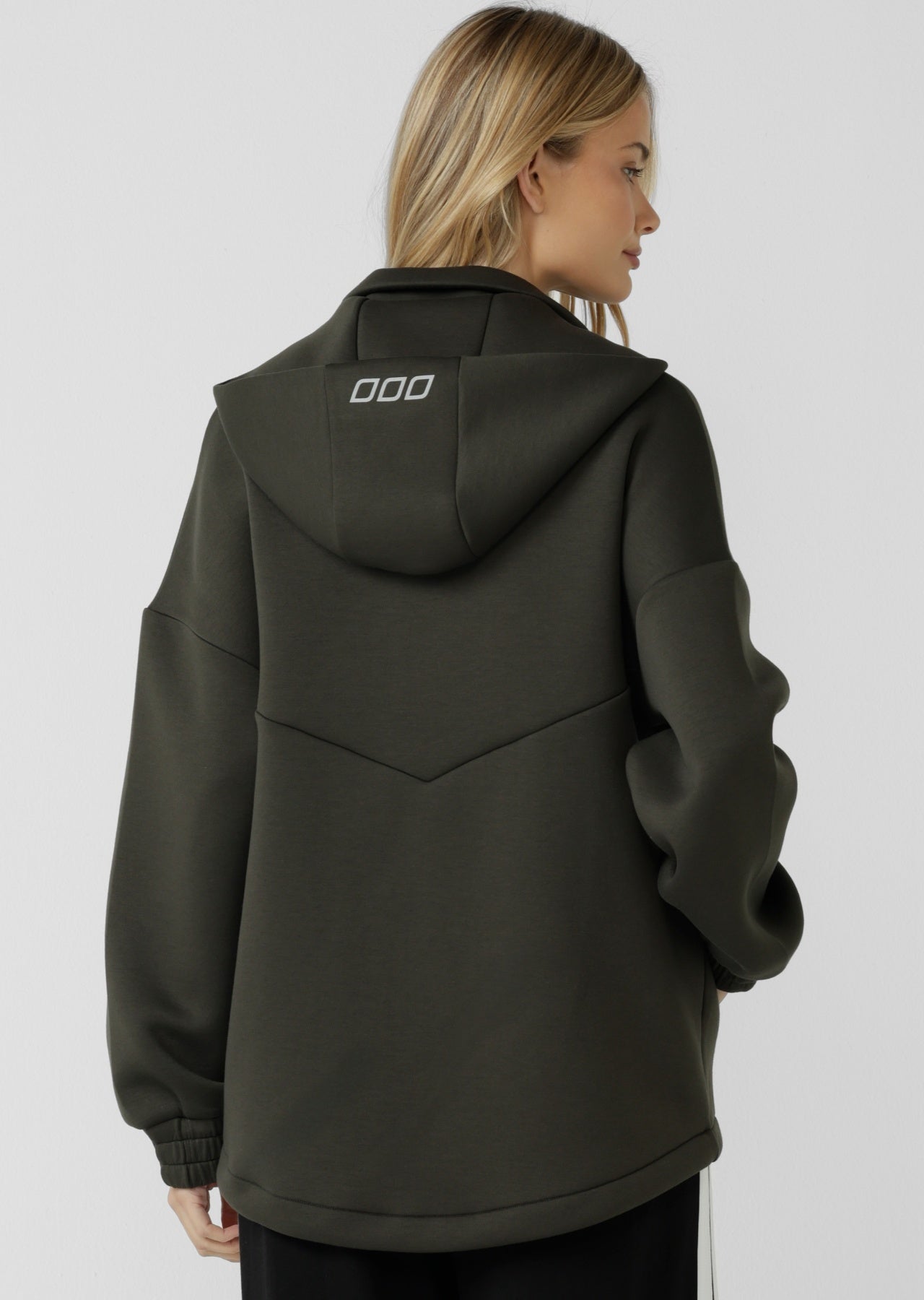 Lorna Jane Easy Oversized Parka - Dark Luxury Green