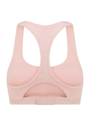 Lorna Jane Tiebreaker High Support Sports Bra - Enchanted Pink Marl