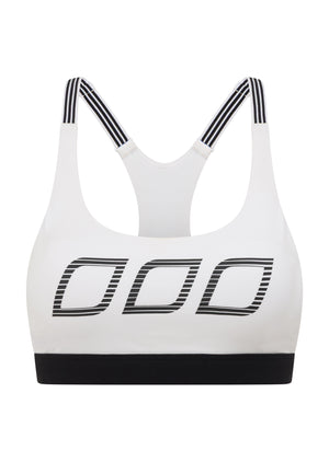 Lorna Jane All Out Max Support Sports Bra - Recycled White