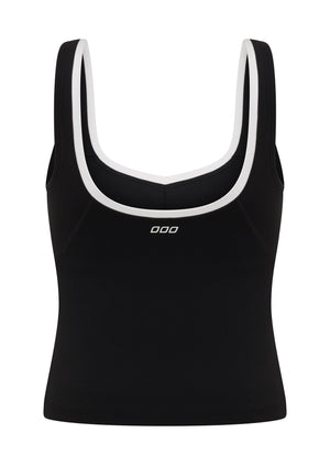 Lorna Jane Sleek Bra Tank Combo - Black