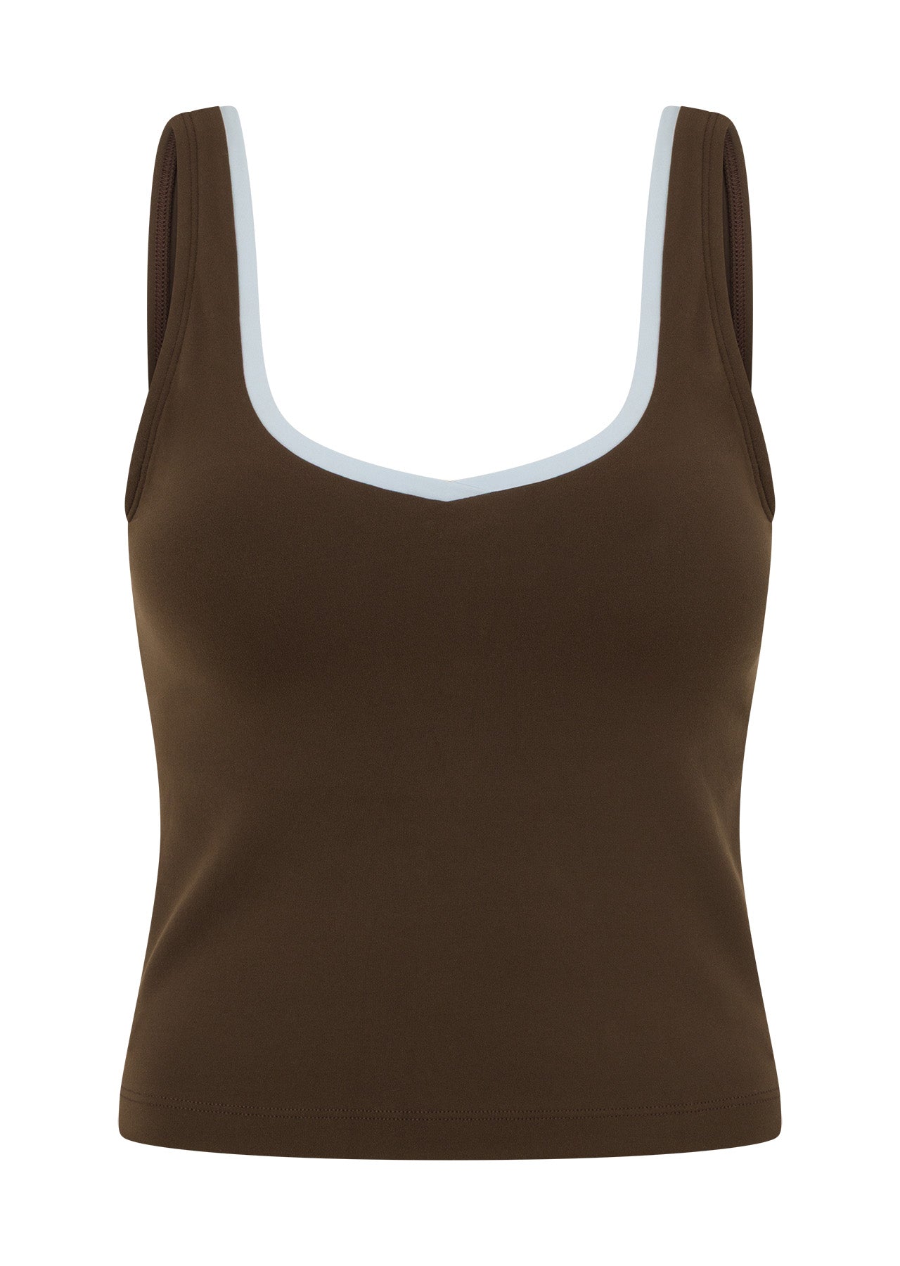 Lorna Jane Sleek Bra Tank Combo - Espresso