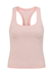 Lorna Jane Sculpt Marl Active Tank - Enchanted Pink Marl